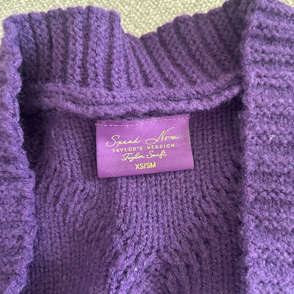 Taylor Swift Official Brand Speak Now Cardigan - Picture 2 of 3